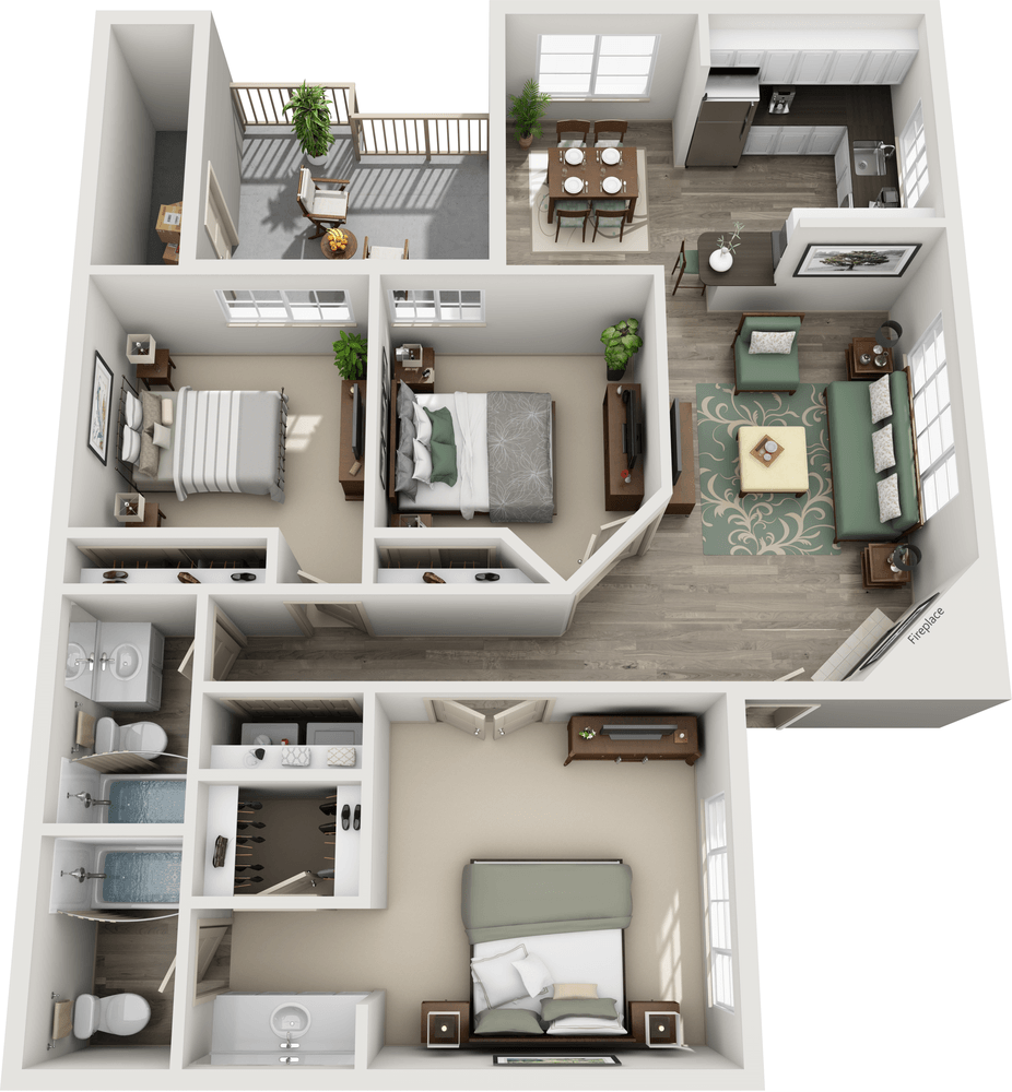 C1 floor plan